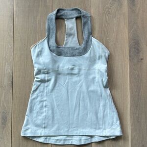 Lululemon tank top with built in bra